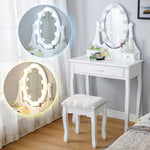 Coiffeuse Baroque Miroir LED