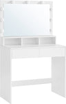 Coiffeuse Grand Miroir rectangulaire LED