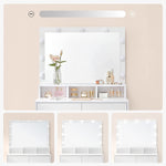 Coiffeuse Grand Miroir rectangulaire LED