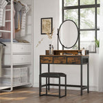 Coiffeuse Miroir ovale