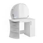 Coiffeuse Miroir Rond