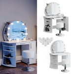 Coiffeuse Miroir Rond