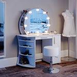 Coiffeuse Miroir Rond