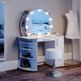 Coiffeuse Miroir Rond