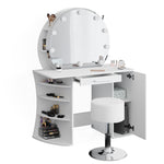 Coiffeuse Miroir Rond
