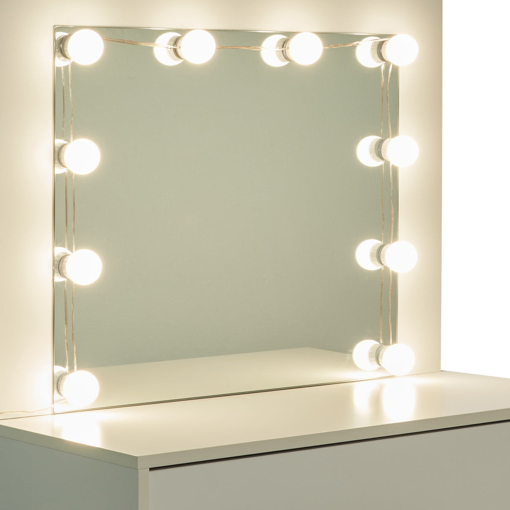 Miroir coiffeuse led