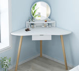 Coiffeuse d'Angle Scandinave sans Tabouret