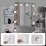 Coiffeuse grand Miroir LED